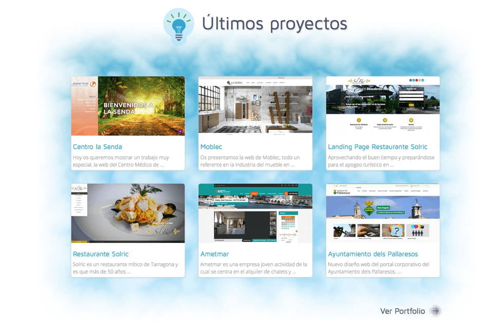 Proyectos Dise&ntilde;o web